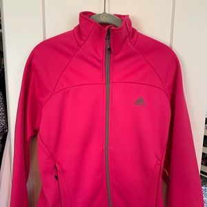 Adidas Hiking Jacket- hot pink, size M (LIKE NEW)